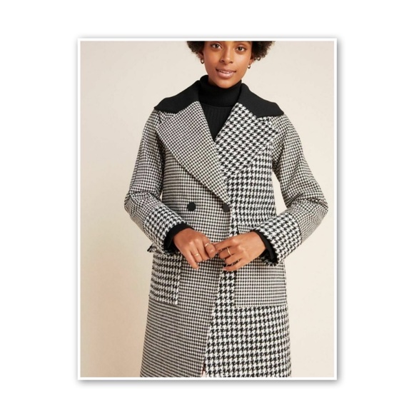 Nvlt Colorblocked Plaid Winter Coat Nwt 